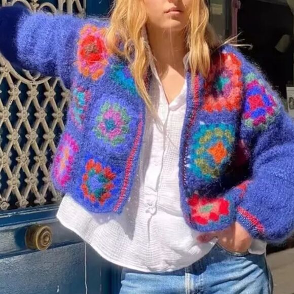 Stunning Handmade Cardigan  - Picture 3 of 6